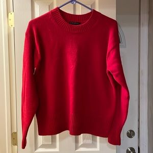 Banana Republic sweater, red, size small.